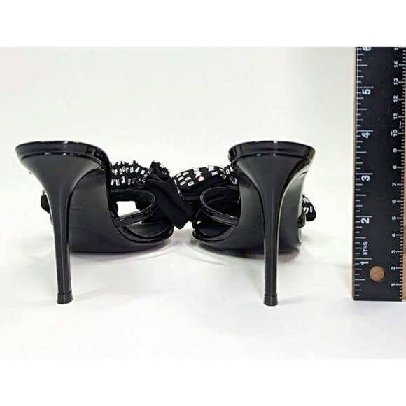 Giuseppe Zanotti Intriigo Alexandrine 90 Embellished Sandals Size 37 MSRP $1,195 - Picture 9 of 11